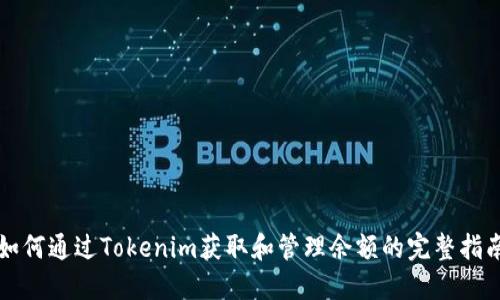 如何通过Tokenim获取和管理余额的完整指南