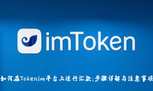 如何在Tokenim平台上进行汇款：步骤详解与注意事项