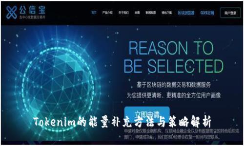 Tokenim的能量补充方法与策略解析