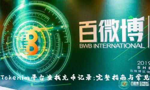 : 如何在Tokenim平台查找充币记录：完整指南与常见问题解析